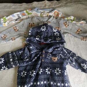 Baby Bundle - 3 Sleeprrs And 1 Jacket